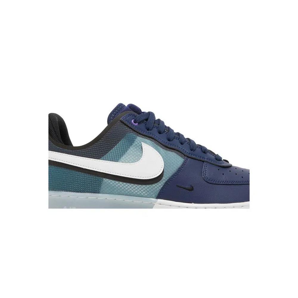 Кроссовки Nike Air Force 1 React 'Полуночный Темно-Синий Бирюзовый' 2
