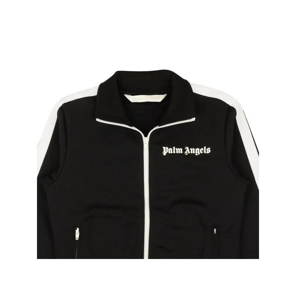 Трековые куртки Palm Angels Classic Track Jacket 'Black/White' 3