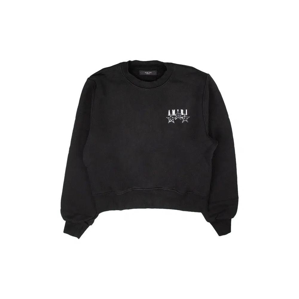 Свитеры с круглым вырезом Amiri Bandana Stars Crewneck 'Черный' 1