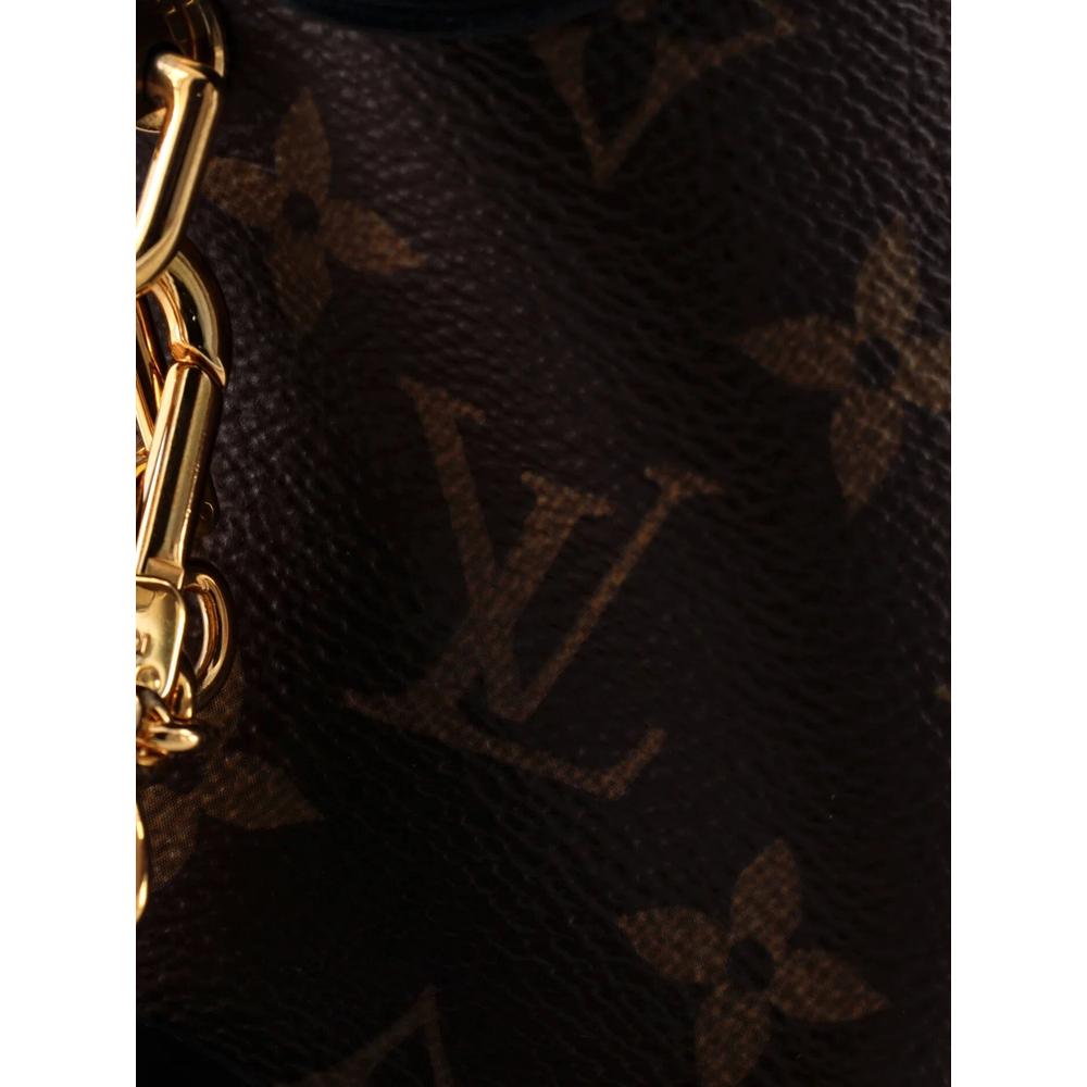 Petite Malle Souple Handbag Monogram Canvas with Leather shoulder bag 6