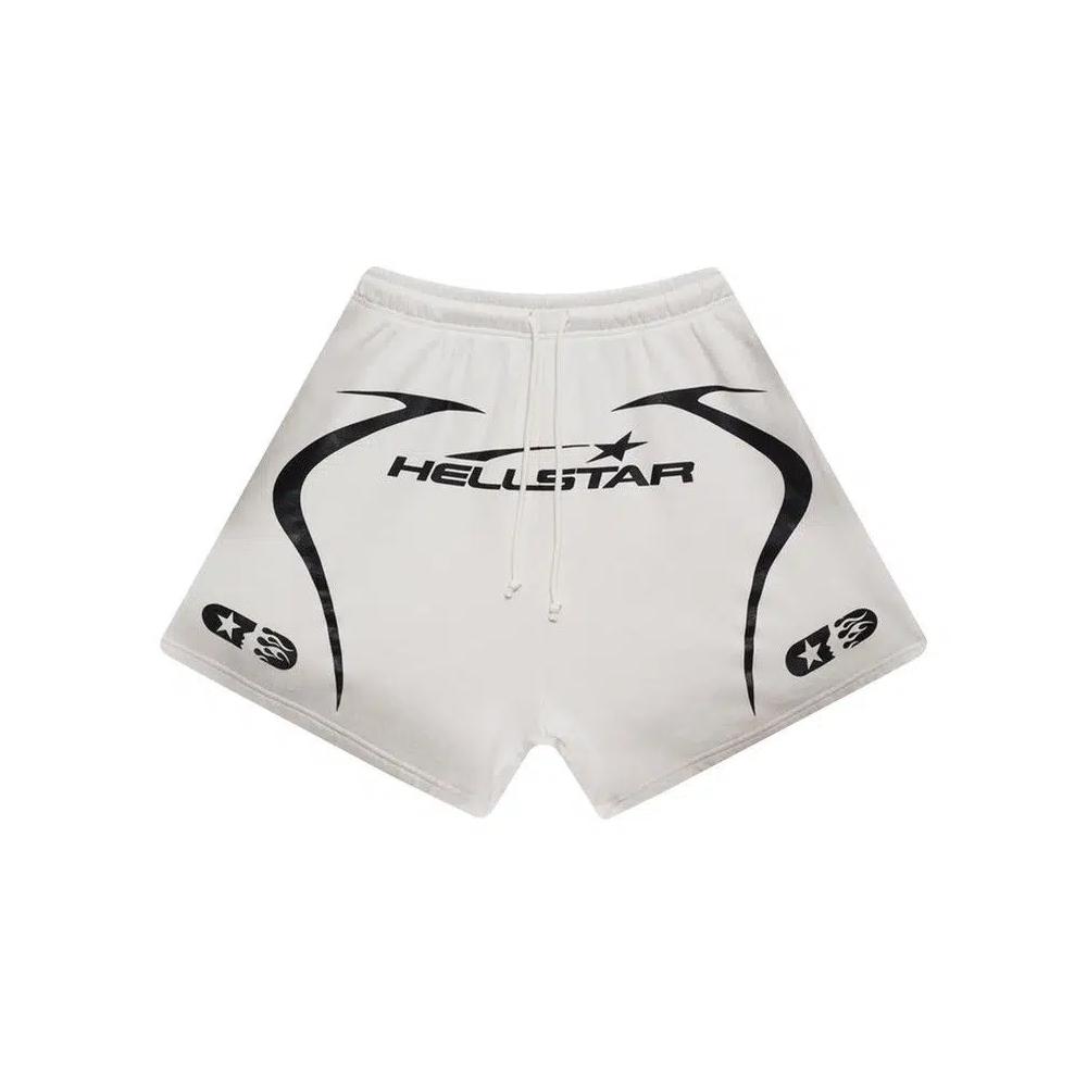 Шорты Hellstar Warm Up Shorts 'White' 1