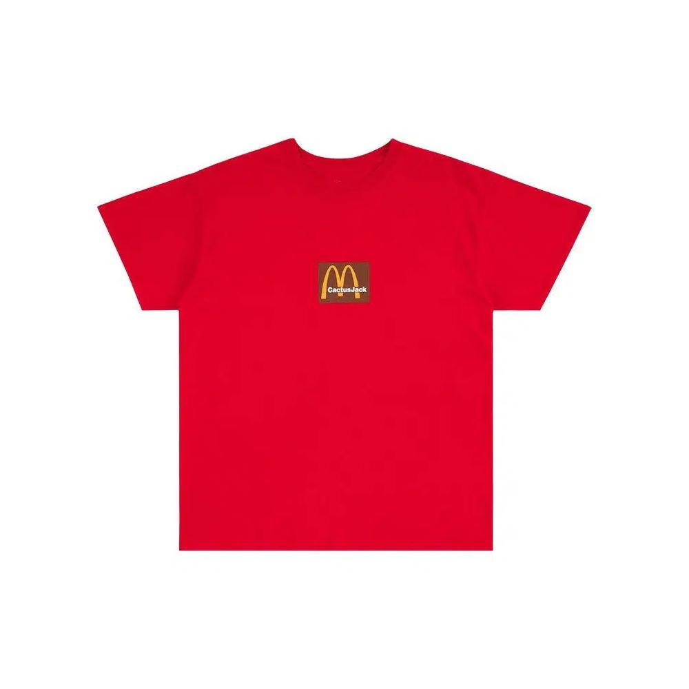 Футболки Cactus Jack by Travis Scott Sesame T-Shirt III 'Red' 1