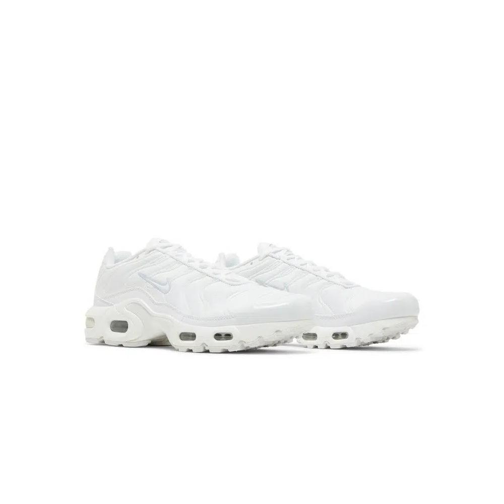 Кроссовки Nike Air Max Plus GS 'White Metallic Silver' 8