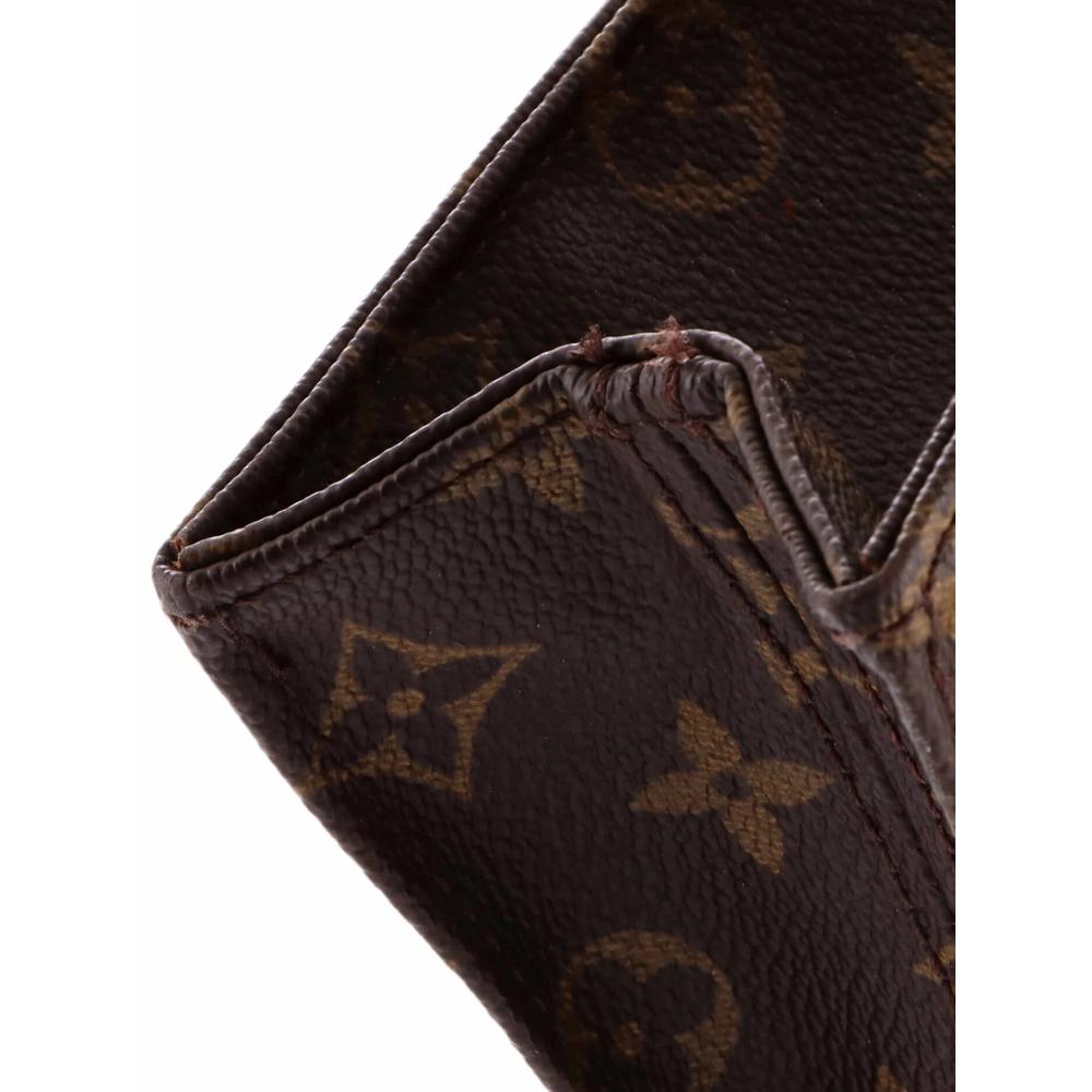 Vintage Sac Plat Bag Monogram Canvas tote bag 6