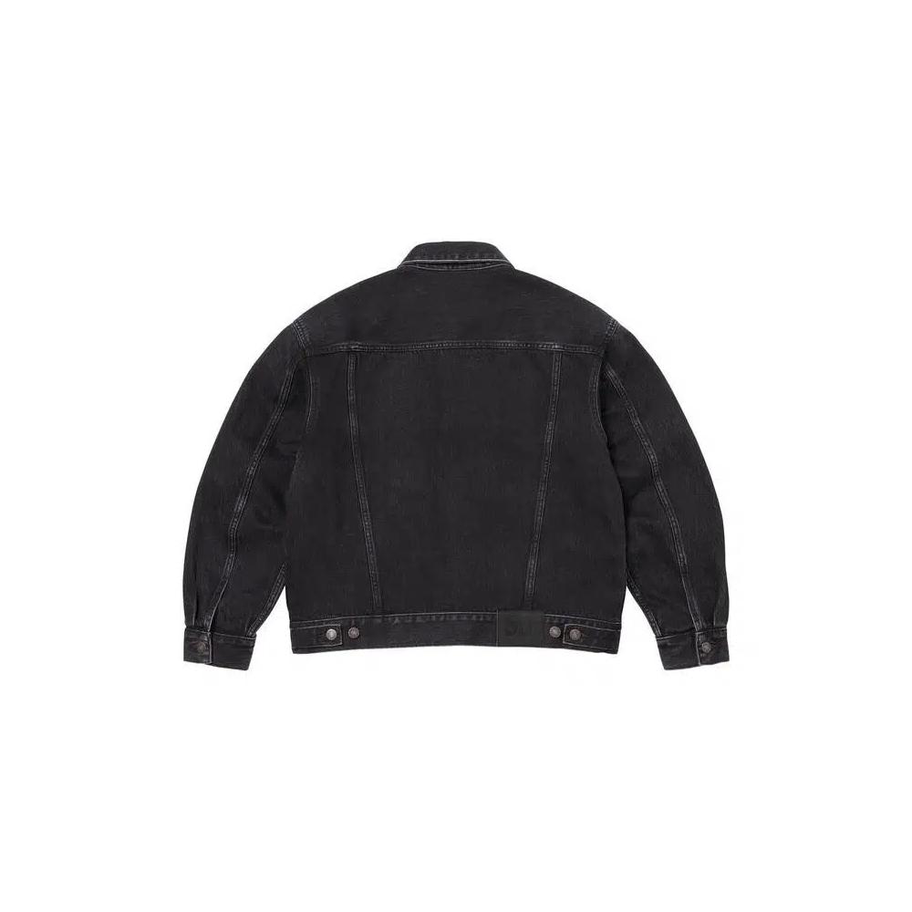 Джинсовые куртки Supreme Denim Trucker Jacket 'Черный' 2