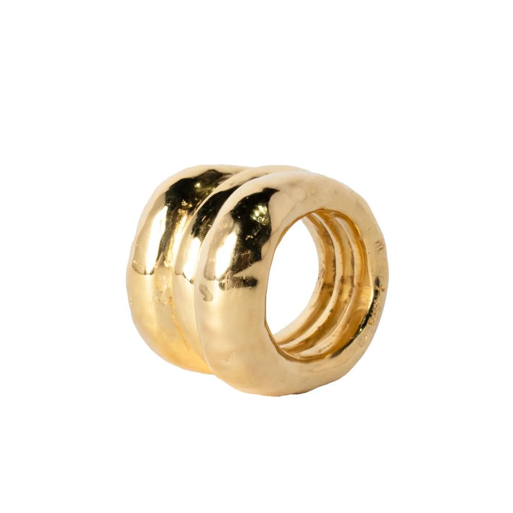 Серебряное кольцо Stack 2