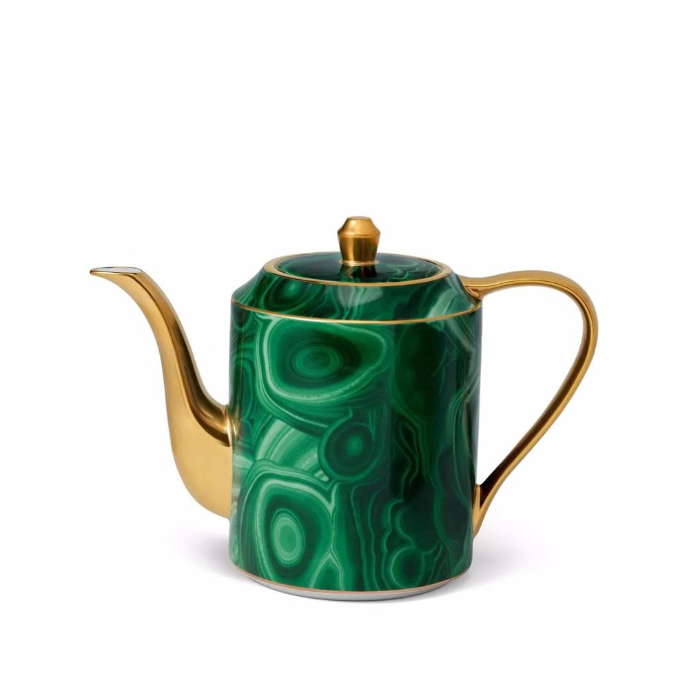 Фарфоровый чайник Malachite 1