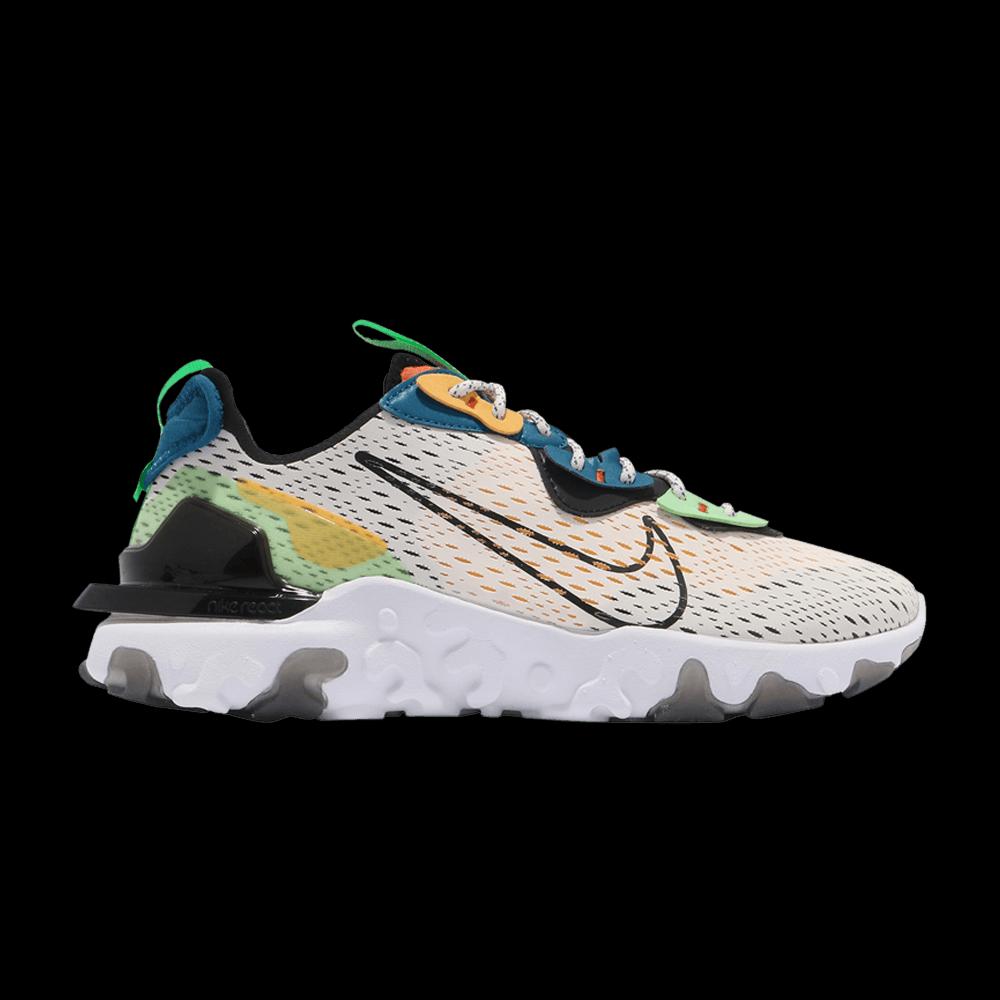 Кроссовки Nike React Vision 'Фантомная зеленая бездна' 1