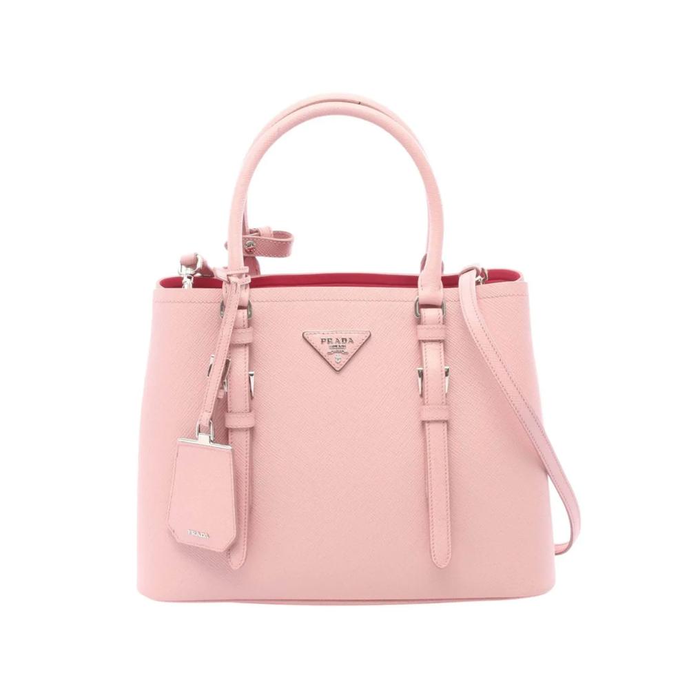 Маленькая сумка-сэтчел Saffiano Cuir Double Handle (2010-2026 годы) 1