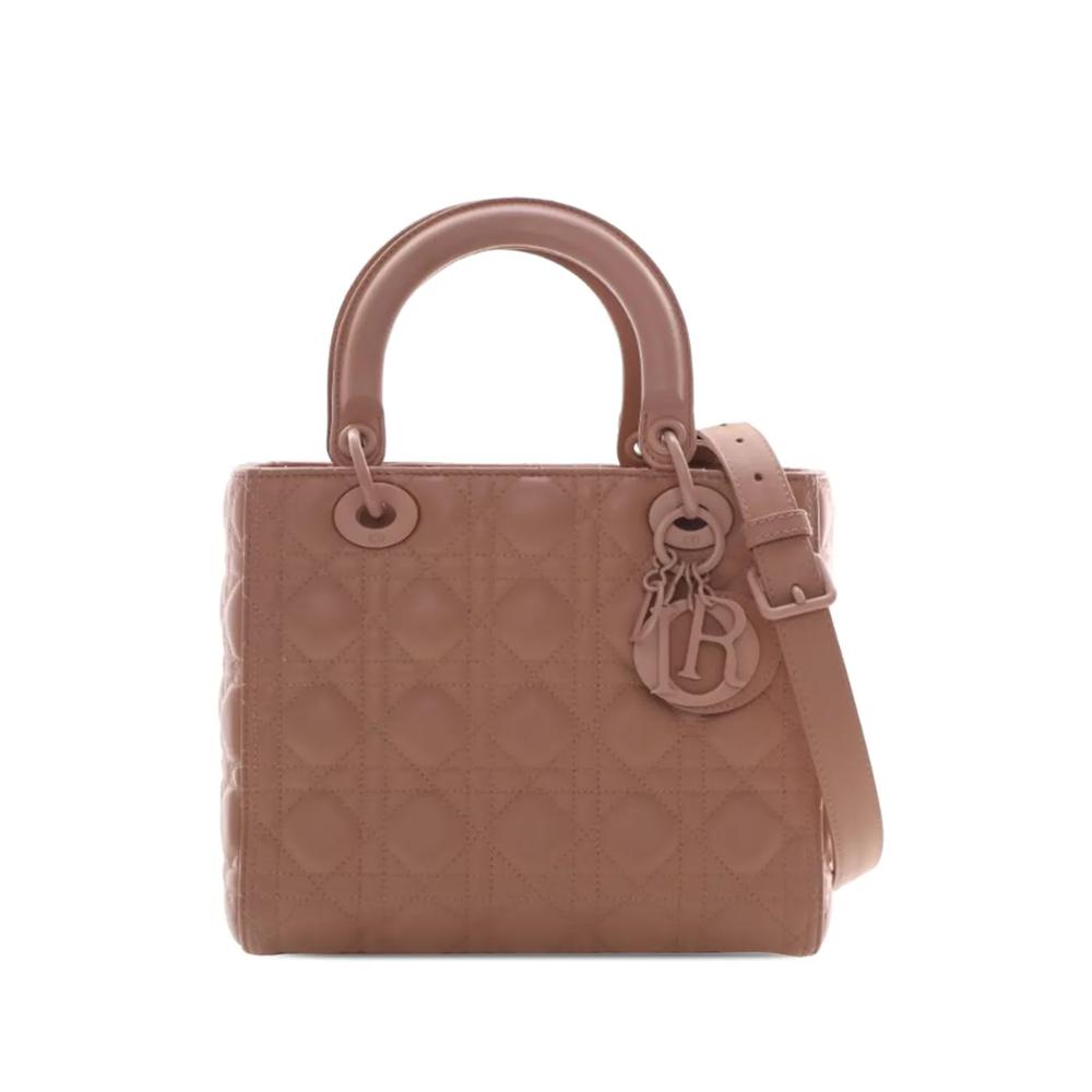 Сумка-сэтчел Ultra Matte Cannage Lady Dior среднего размера (2019 год) 1