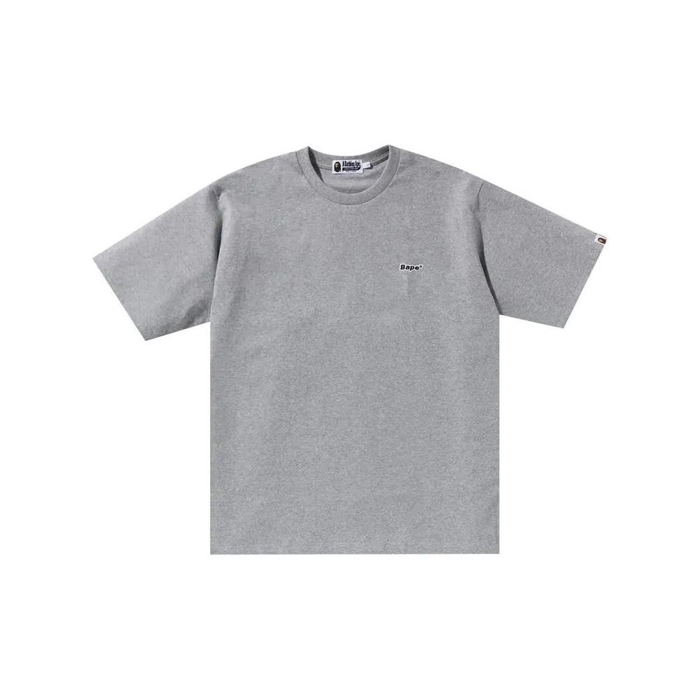 Футболки BAPE One Point Relaxed Fit Tee 'Grey' 1