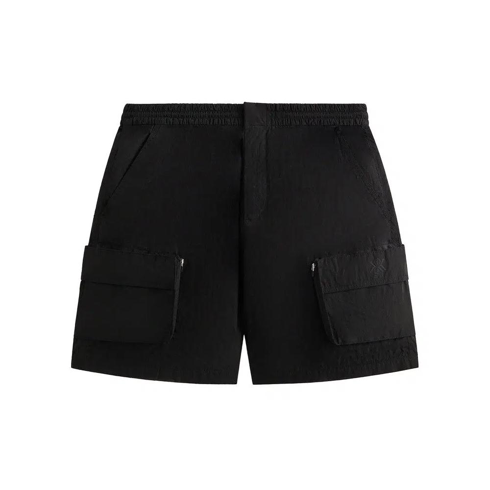 Карго шорты Kith Wrinkle Nylon Evan Cargo Short 'Black' 1