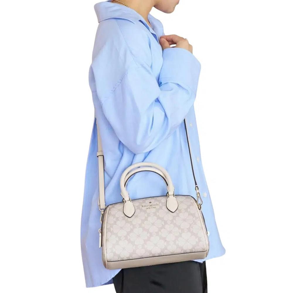 Spade Flower Small Dolly Duffle - Темно-бежевый 6