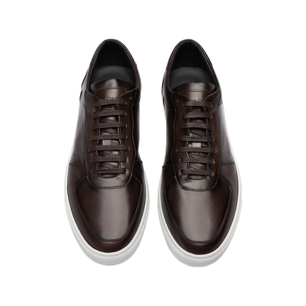 Sisso 001 leather sneakers 4