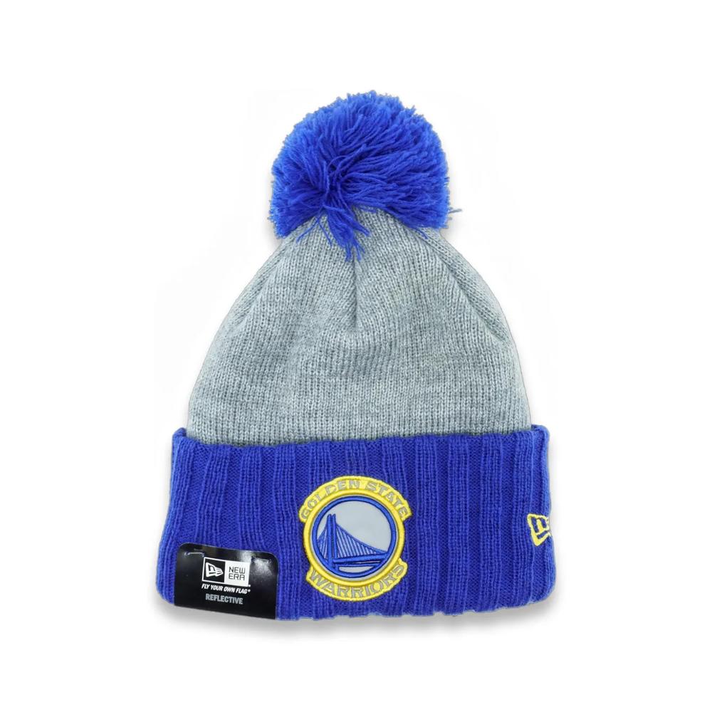 Шапка бини Golden State Warriors с помпоном 1