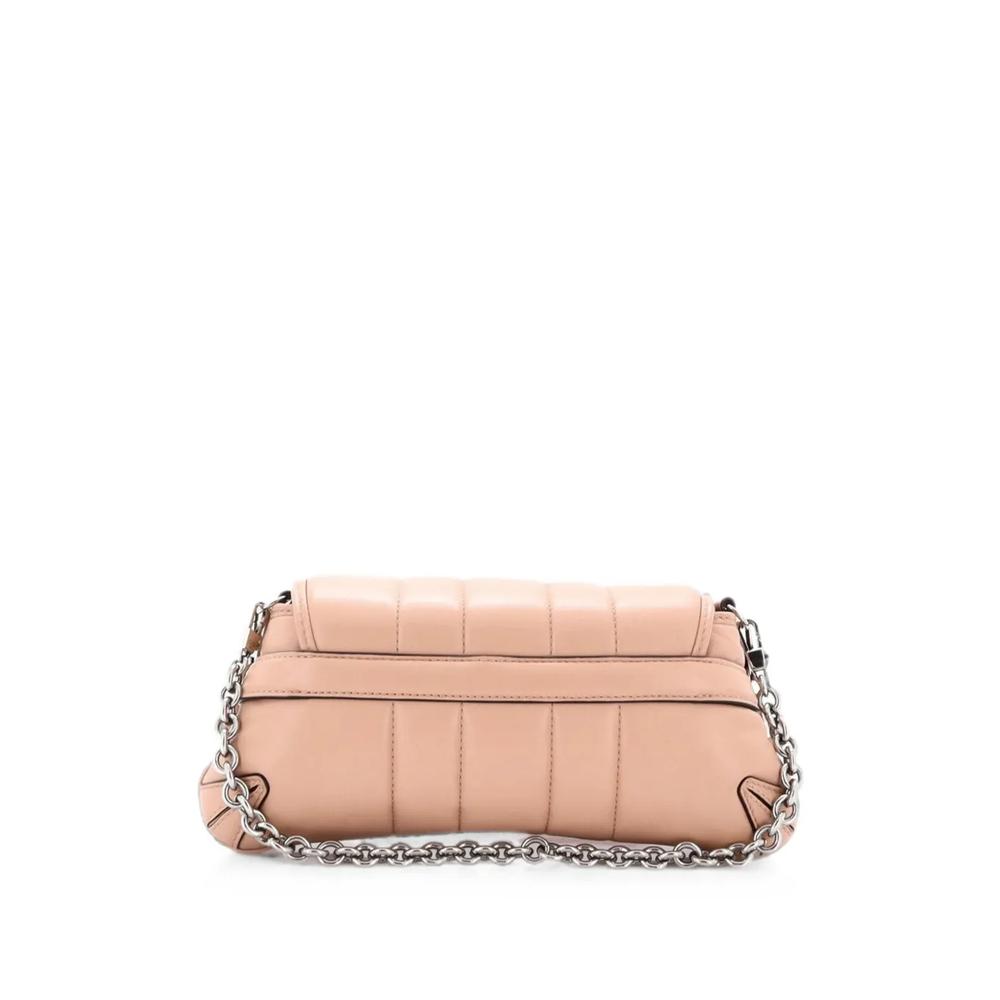 Маленькая сумка на плечо Horsebit Chain Vertical Quilted Leather 2