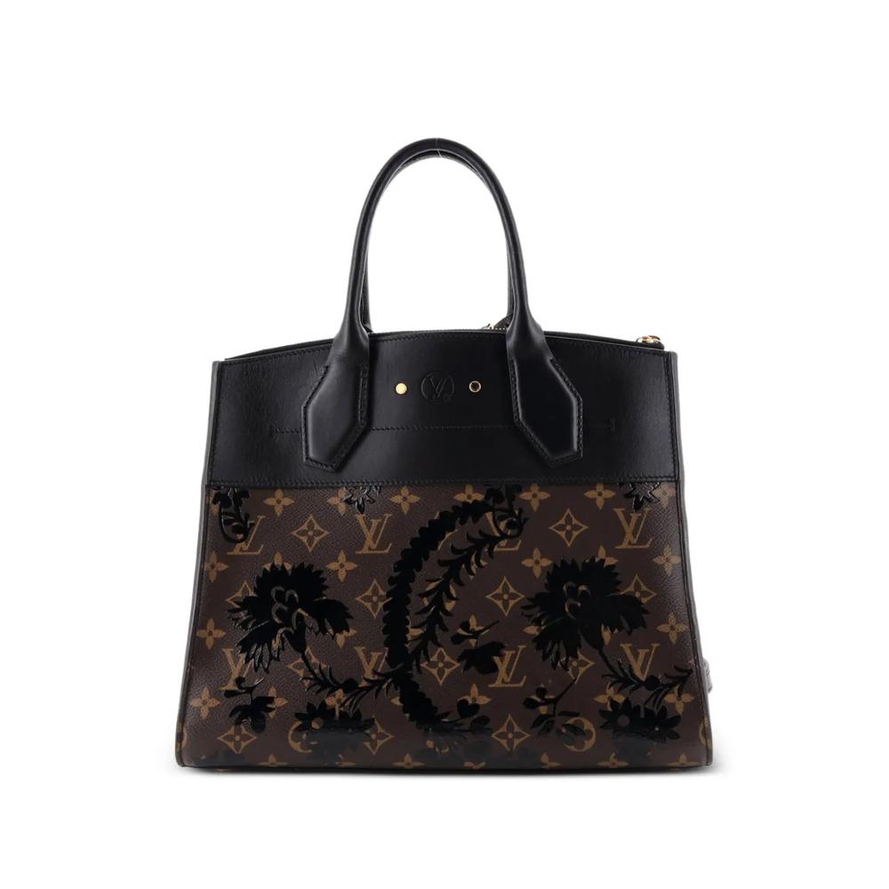 Сумка-тоут City Steamer Handbag Limited Edition Blossom Monogram Canvas and Leather MM 2