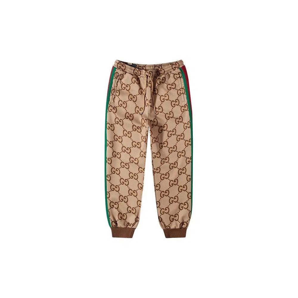 Брюки Gucci Light Neoprene 'Beige/Ebony' 1