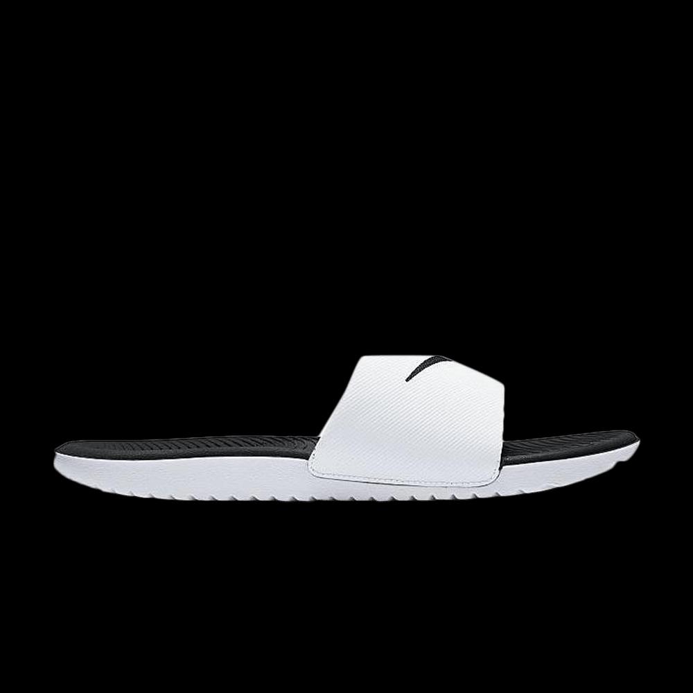 Слайды Nike Kawa Slide 'White Black' 1