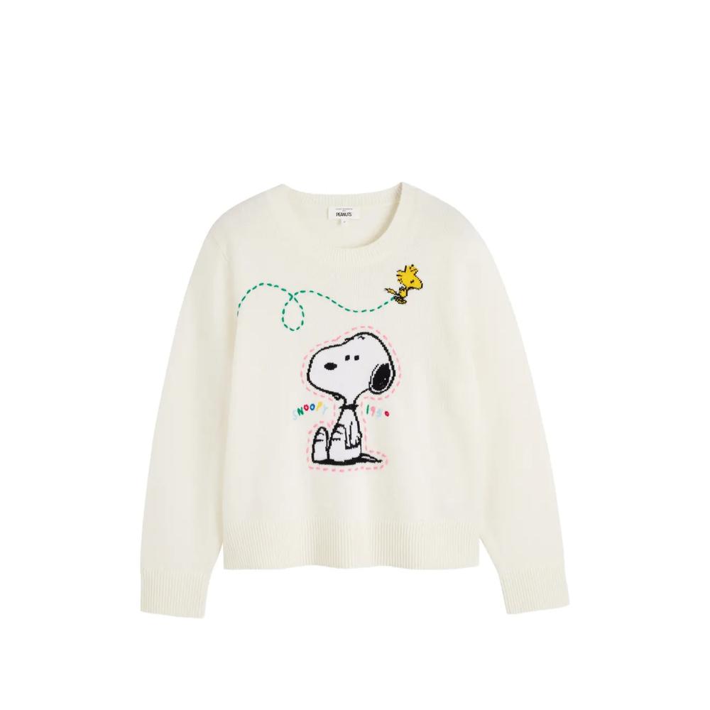 Свитер с вышивкой Snoopy 1