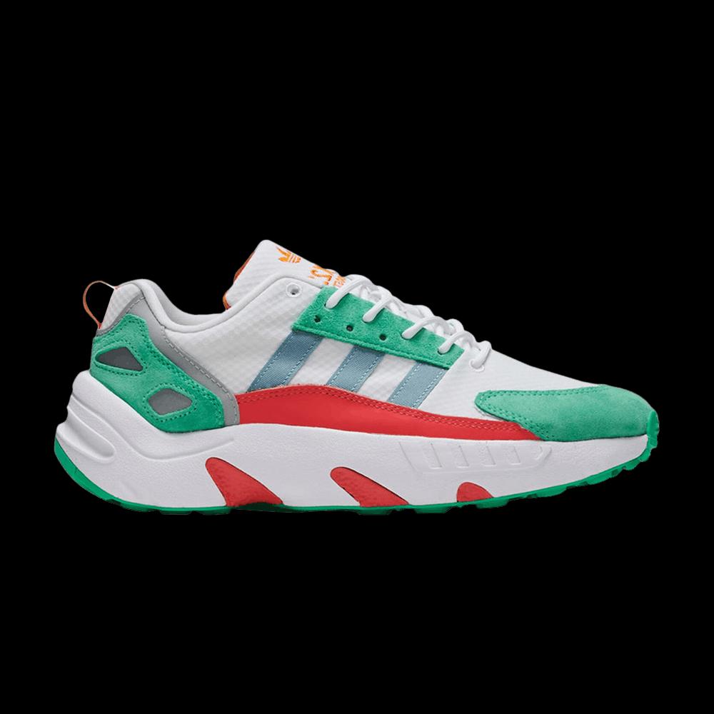 Кроссовки Adidas ZX 22 Boost 'White Hi-Res Green' 1