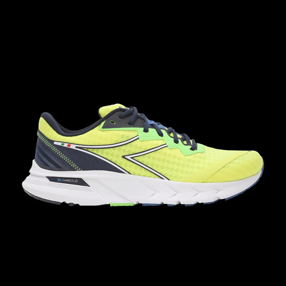 Кроссовки Diadora Mythos Blushield Volo 2 'Neon Yellow Black Iris' 1