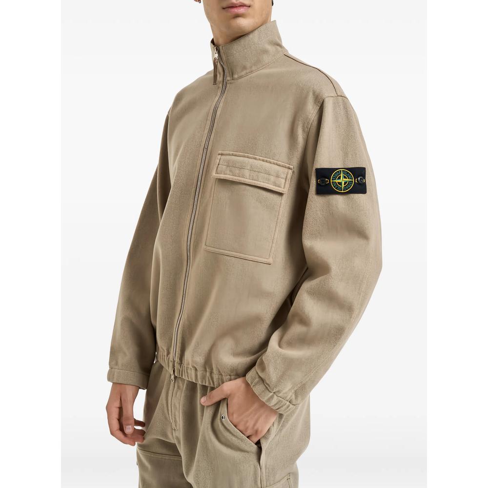 1200033 wool nylon flannel-TC overshirt 2