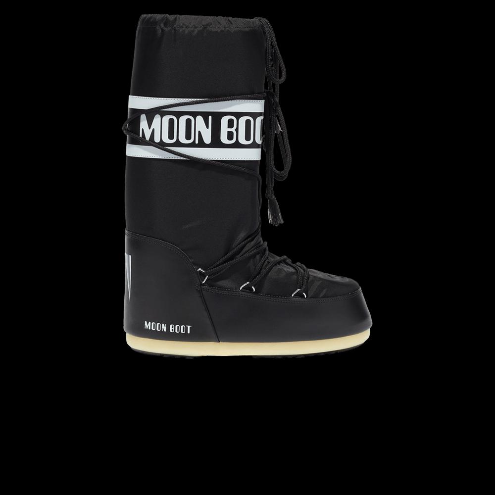 Кроссовки Moon Boot Icon Nylon Boot 'Black' 1