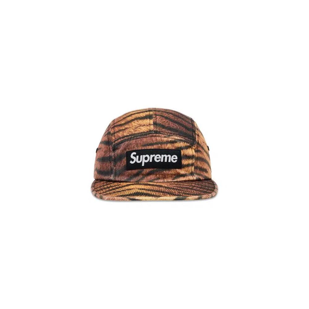 Шляпы Supreme Washed Chino Twill Camp Cap 'Tiger' 1