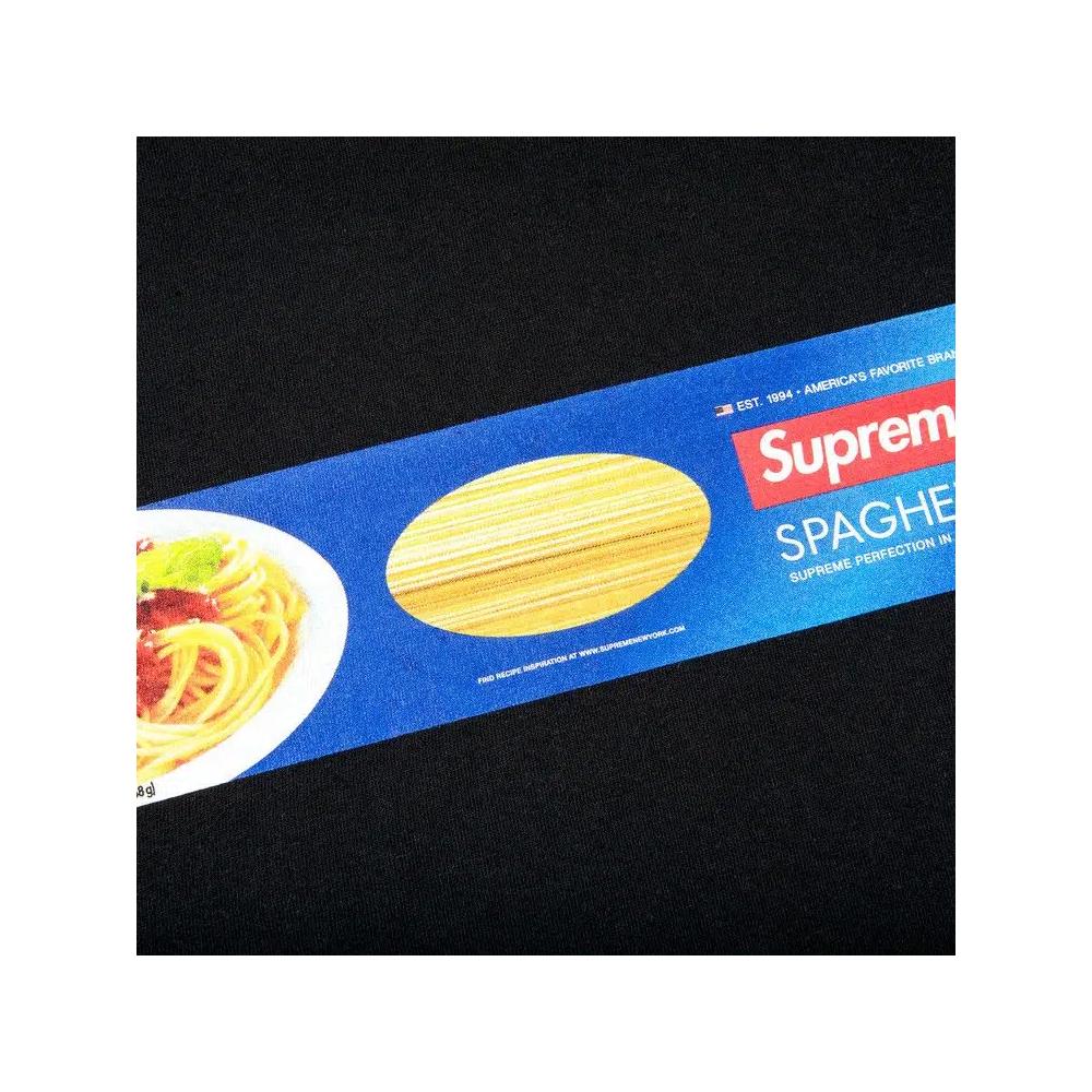 Футболки Supreme Spaghetti Tee 'Black' 2