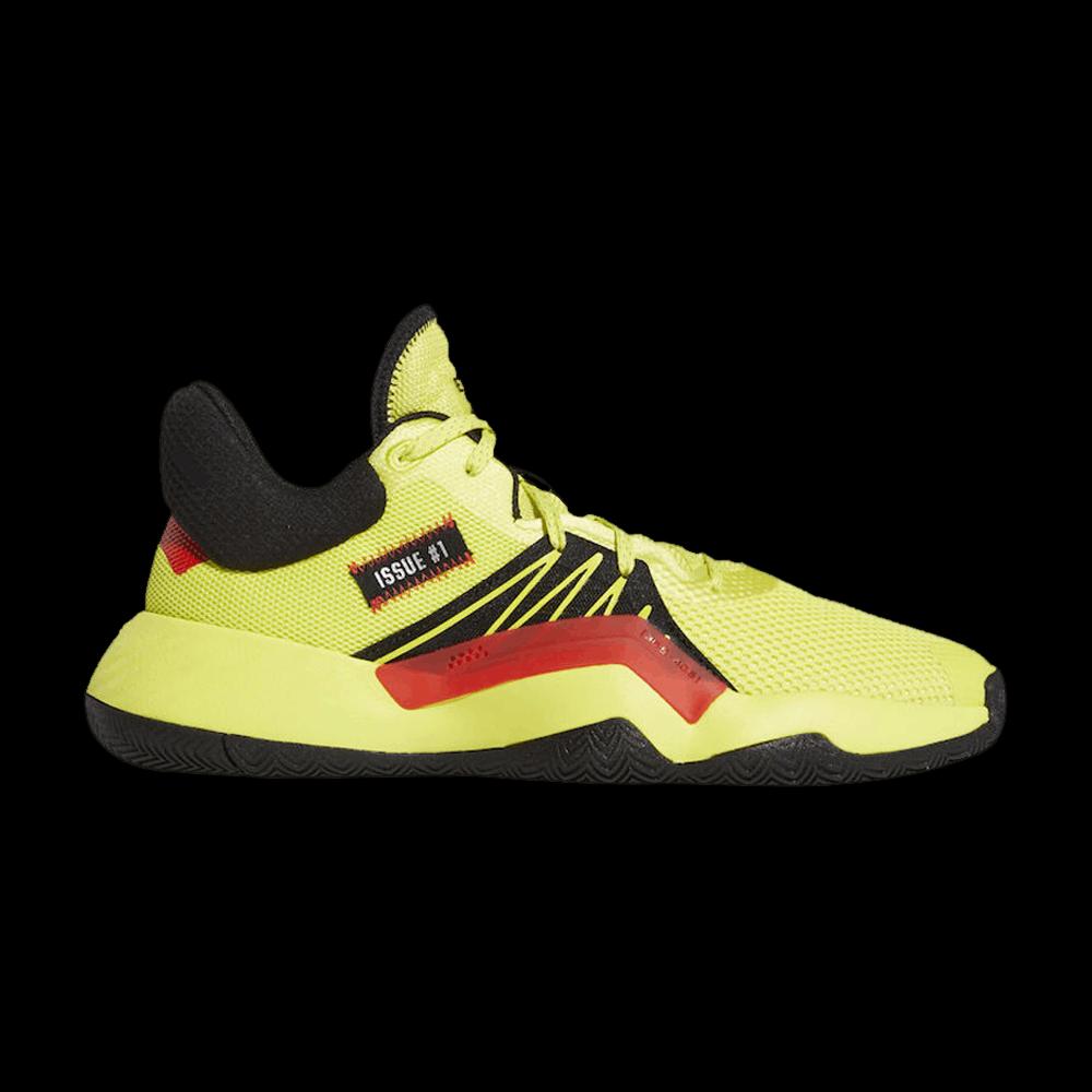 Кроссовки Adidas D.O.N. Issue #1 «Shock Yellow» 1