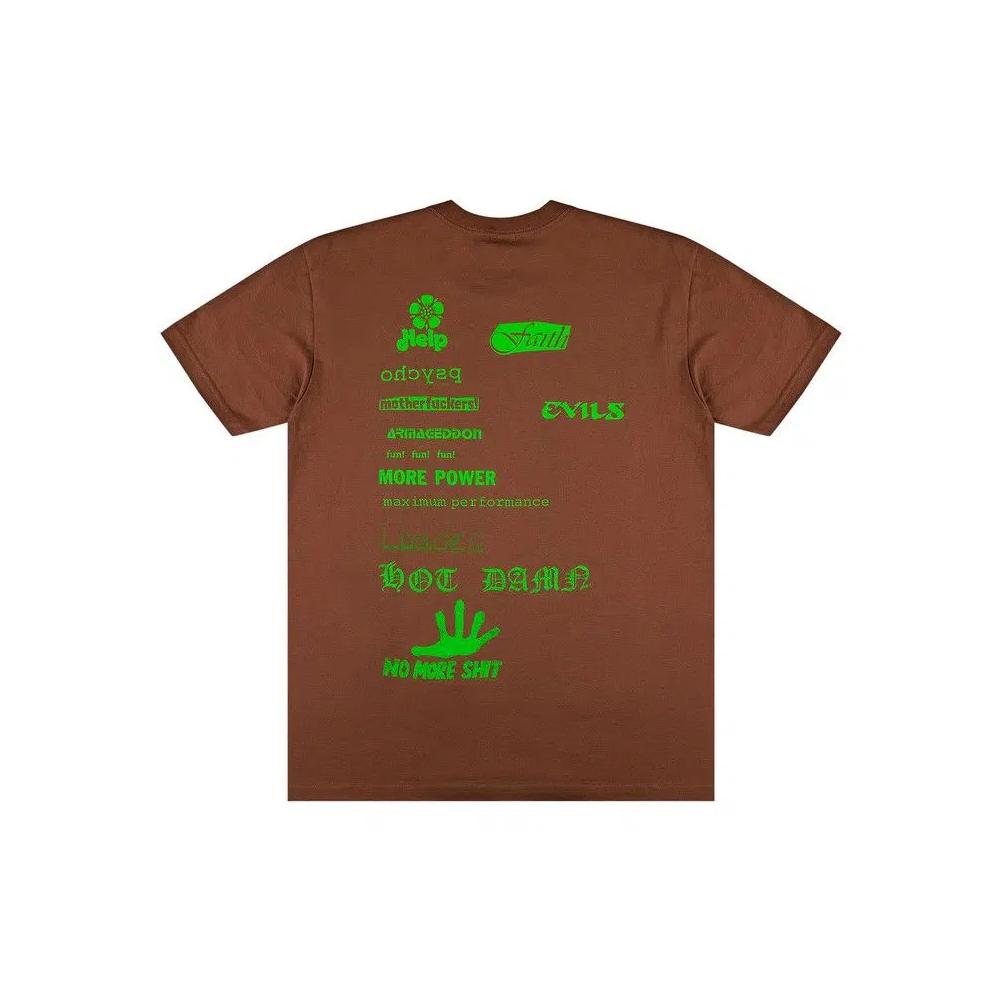 Футболки Supreme No More Shit Tee 'Brown' 2