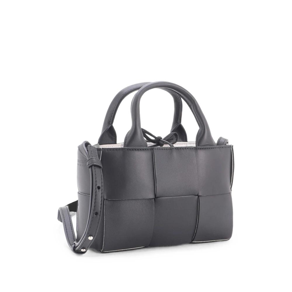 Arco Maxi Intrecciato Leather Candy tote bag 3