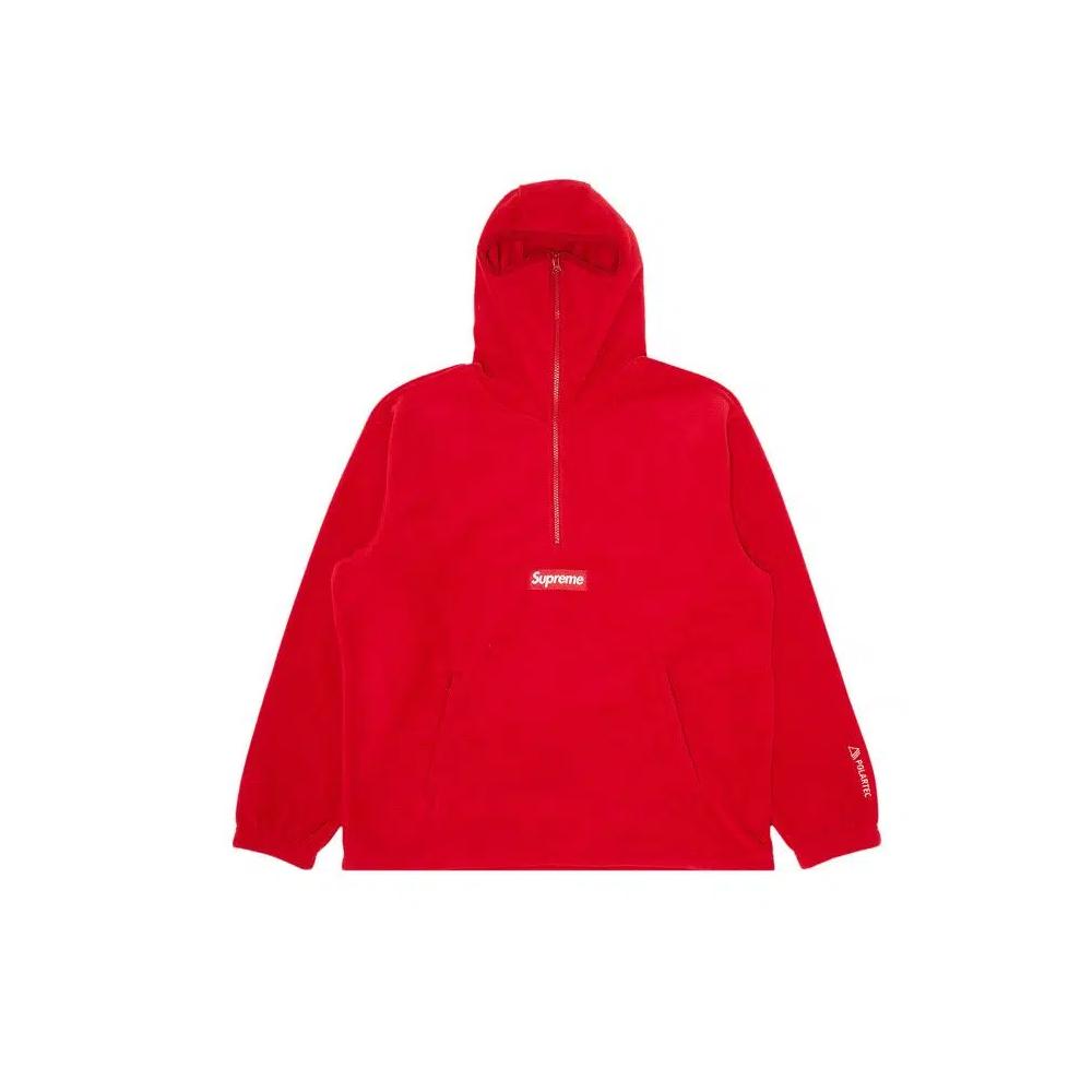 Верхняя одежда Supreme x Polartec Facemask Half Zip Pullover 'Black' 1