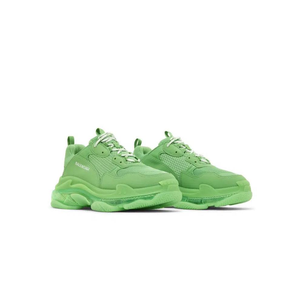 Кроссовки Balenciaga Triple S Sneaker 'Clear Sole - Green' 8