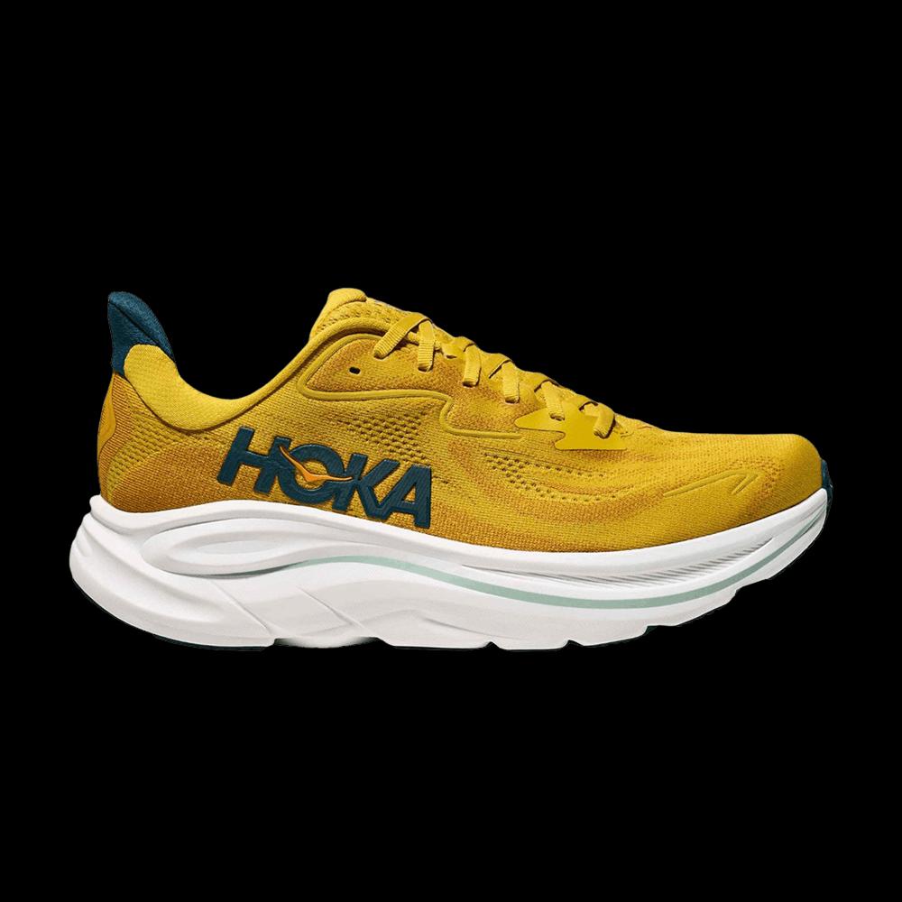 Кроссовки Hoka One One Clifton 10 'Yellow Gold Tidal Wave' 1