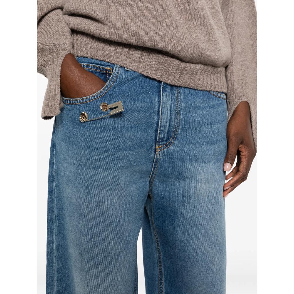 safety-pin wide-leg jeans 5