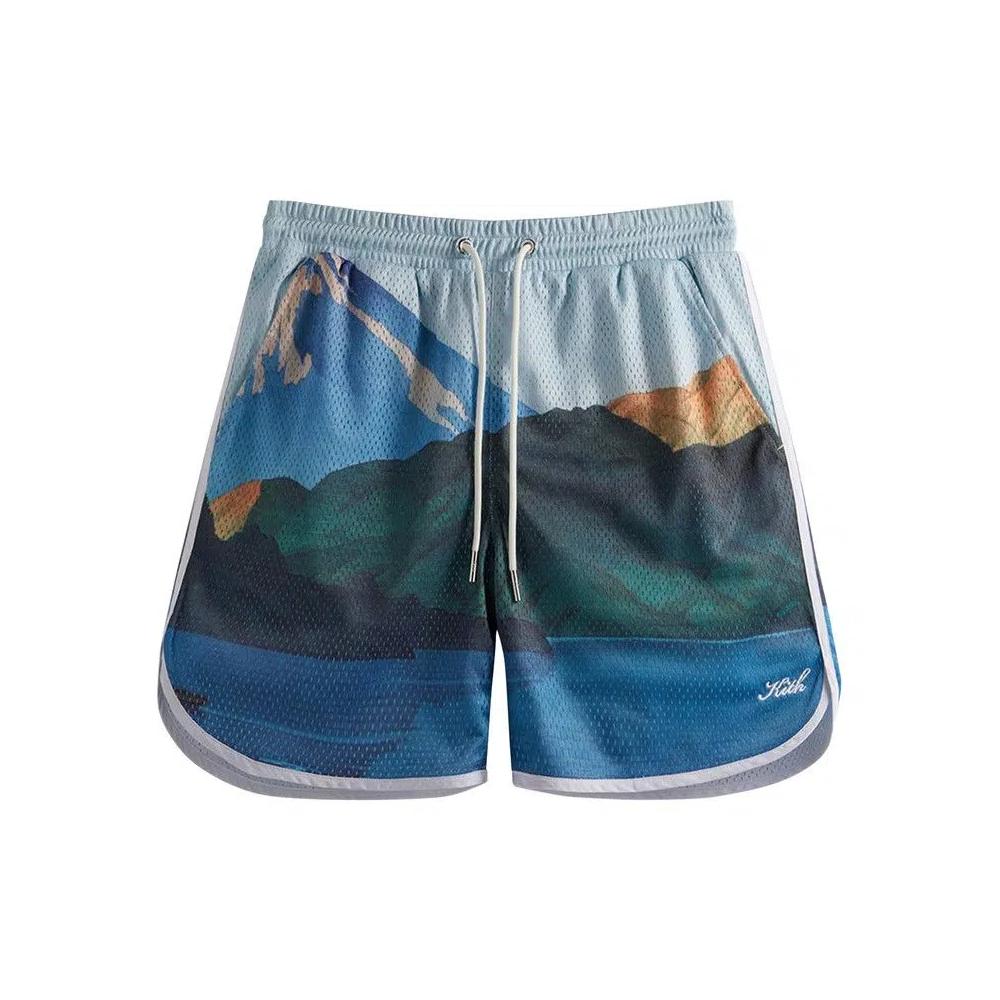 Шорты Kith Printed Jordan Mesh Short 'Current' 1