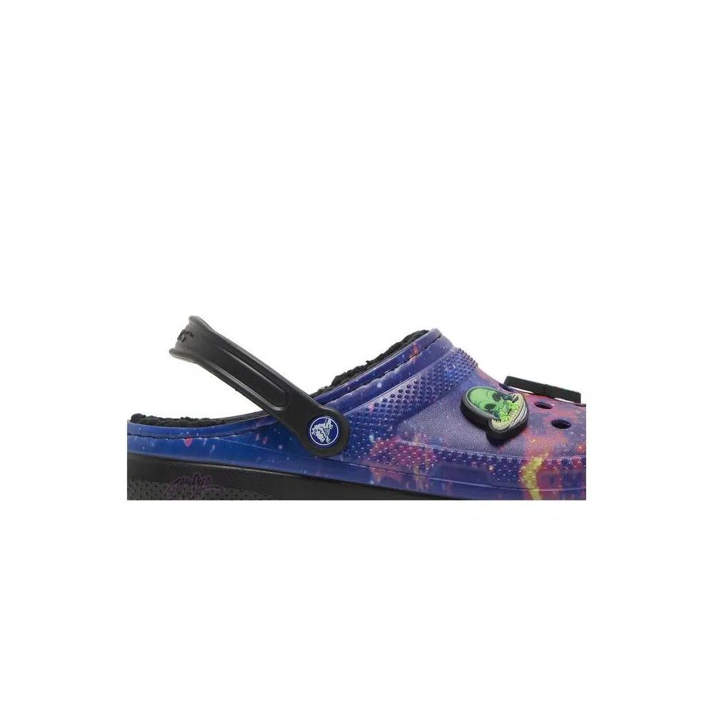 Кроссовки Ron English x Crocs Classic Lined Clog 'Area 54 - Galaxy' 2