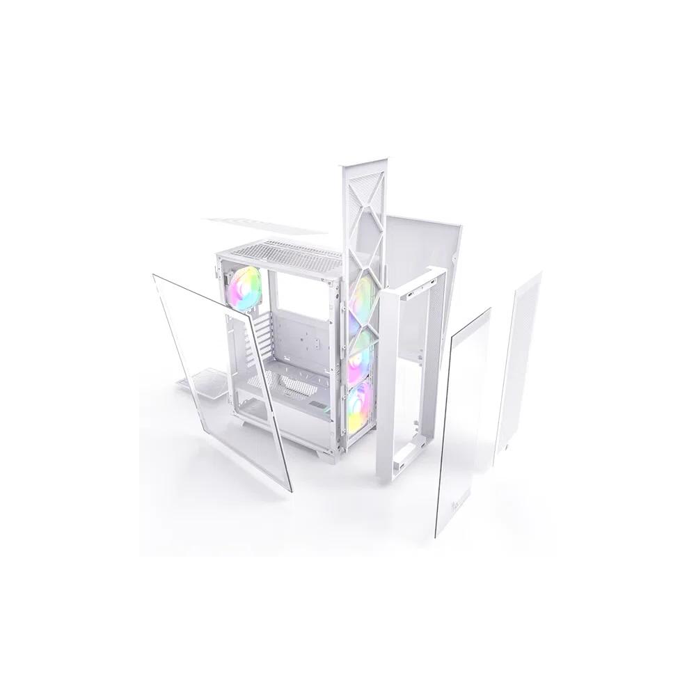 MONTECH AIR 1000 Premium ATX корпус - White белый 8