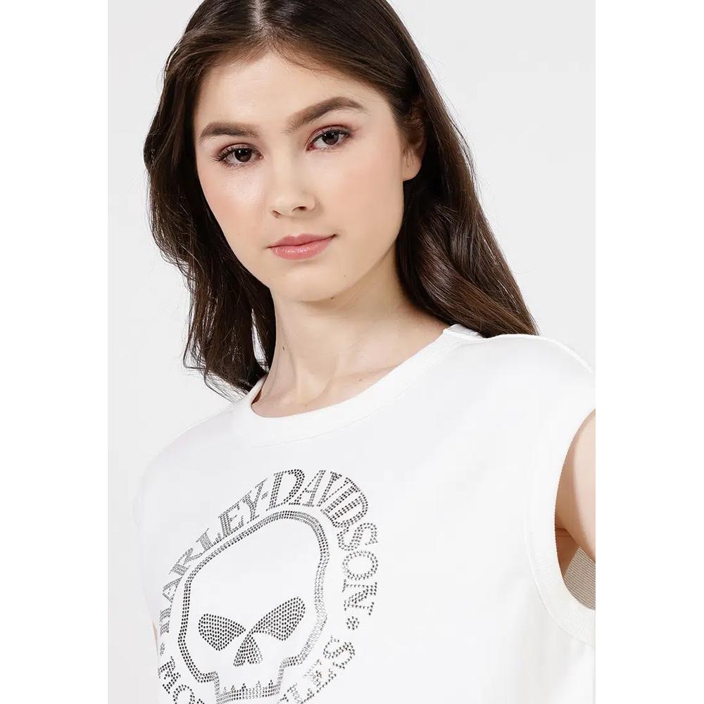Harley-Davidson® Willie G™ Skull Bling Спайка без рукавов 3
