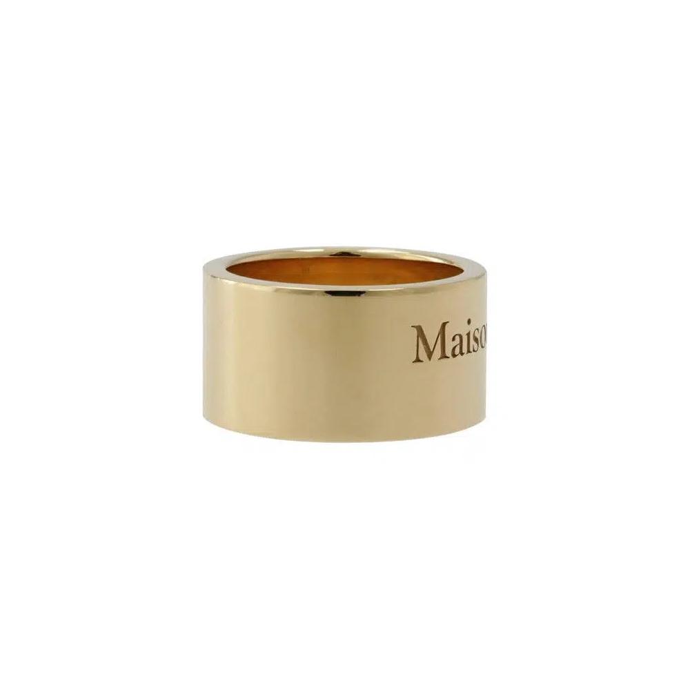 Кольца Maison Margiela Logo Engraved Ring 'Yellow Gold' 3