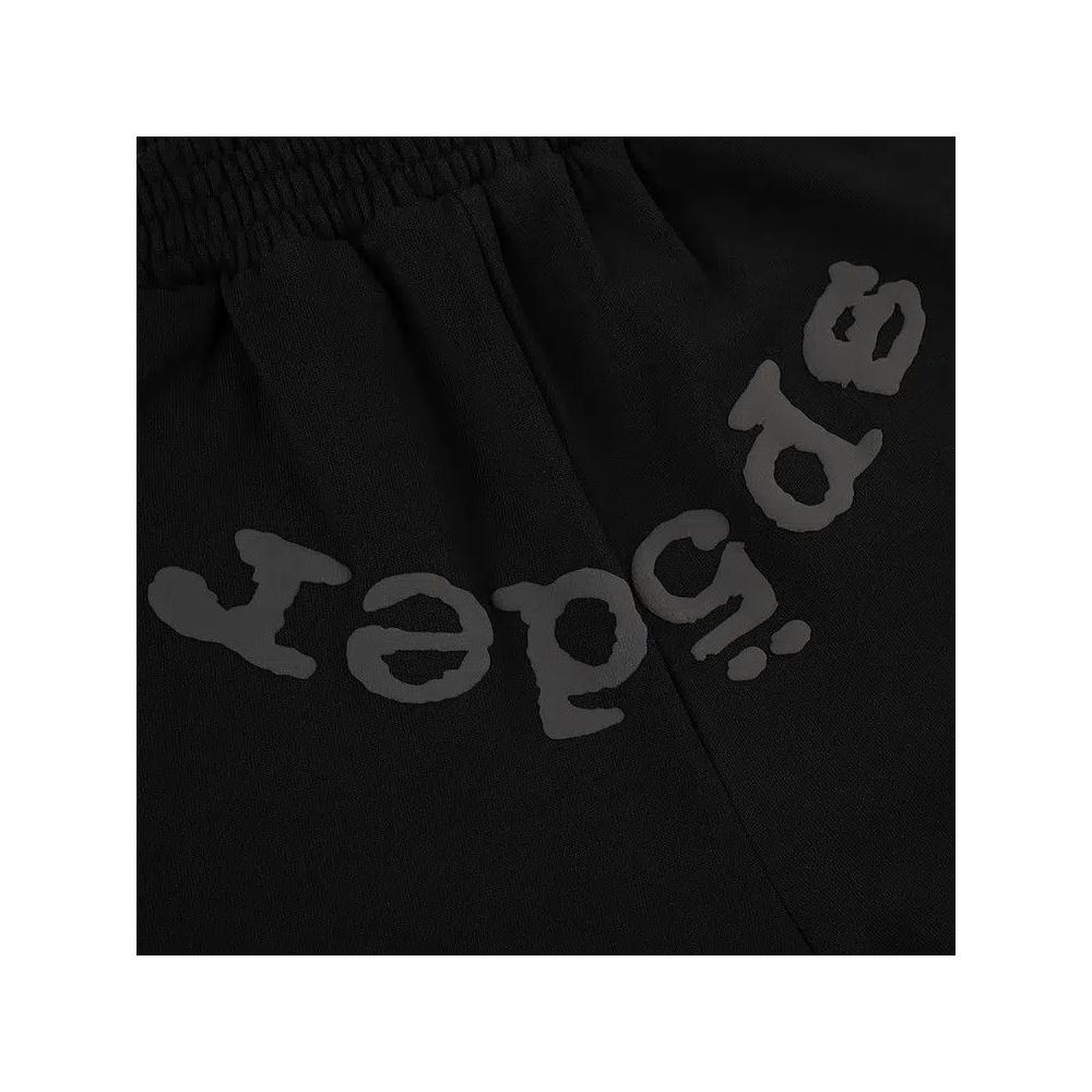 Шорты Sp5der OG Web V2 Phantom Sweatshort 'Black' 3