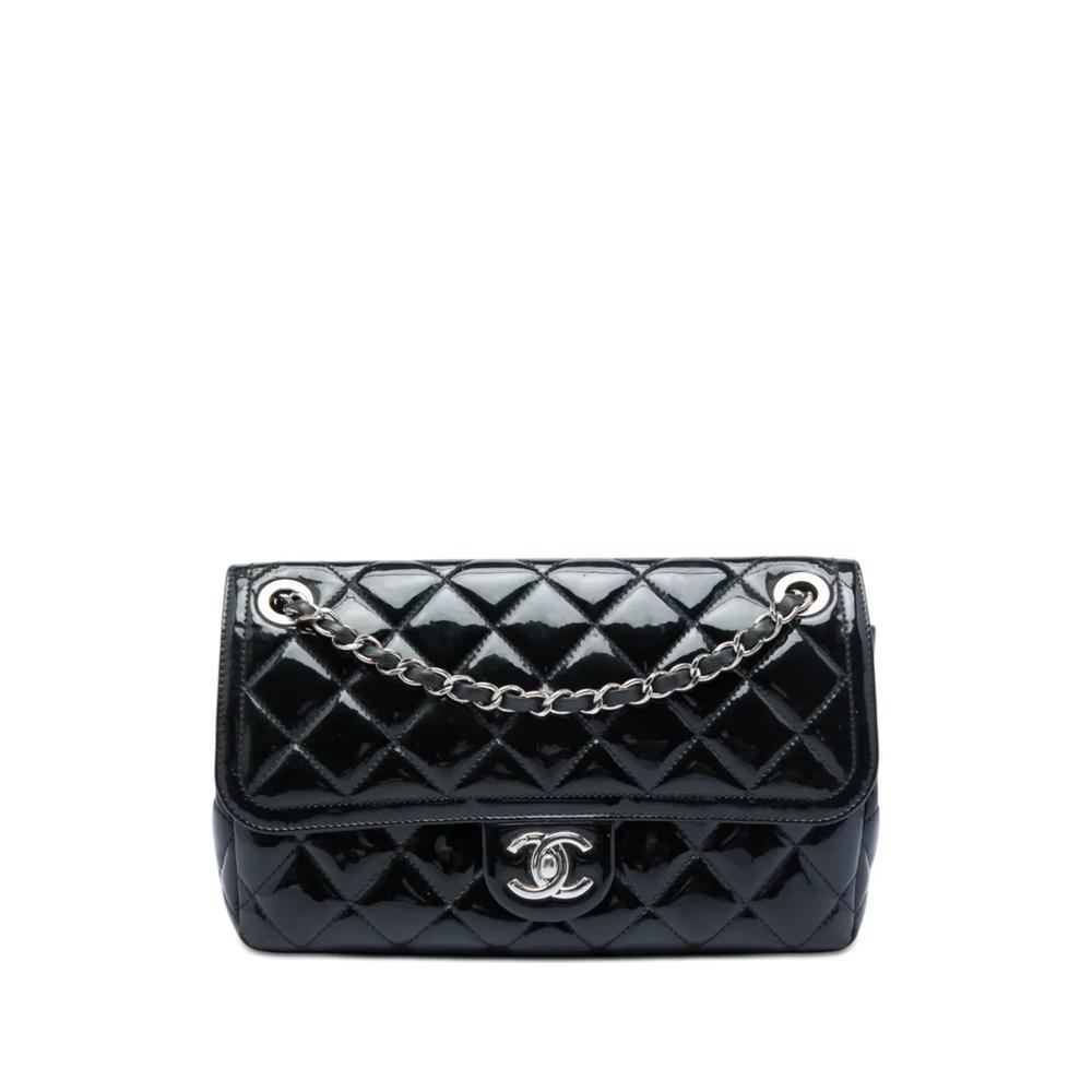 Маленькая сумка через плечо Quilted Patent Coco Shine Flap (2014-2015 годы) 1