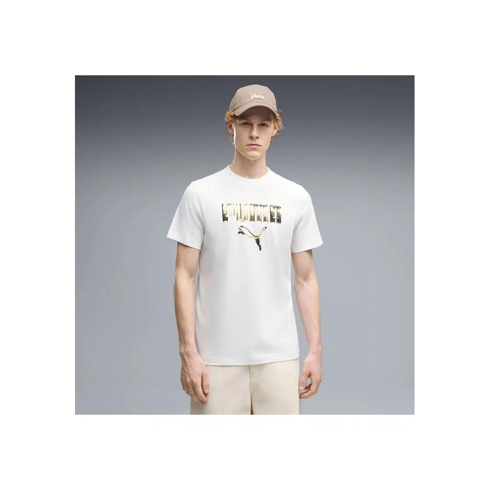 Спортивная футболка PUMA Sport Graphic Metallic для мужчин 3