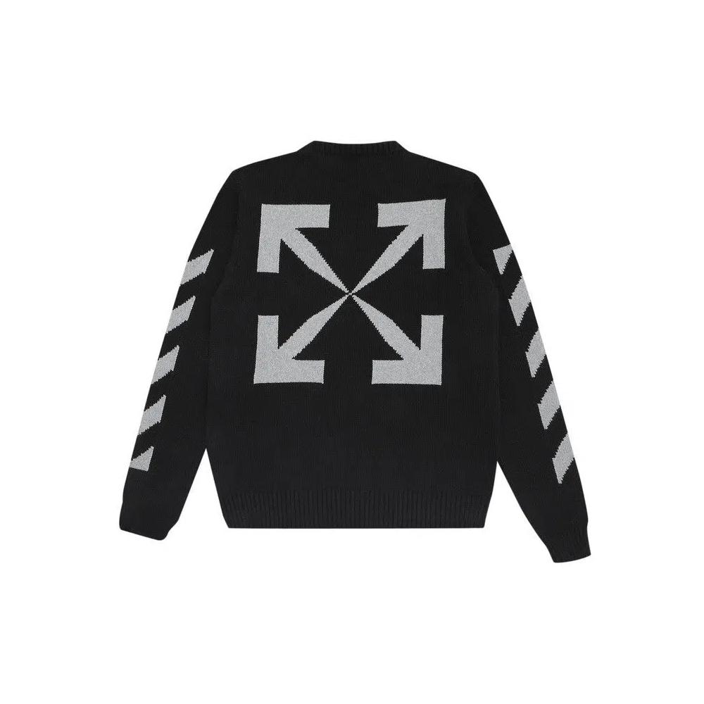 Свитеры Off-White Arrow Crewneck Sweater 'Black/High Rise' 2