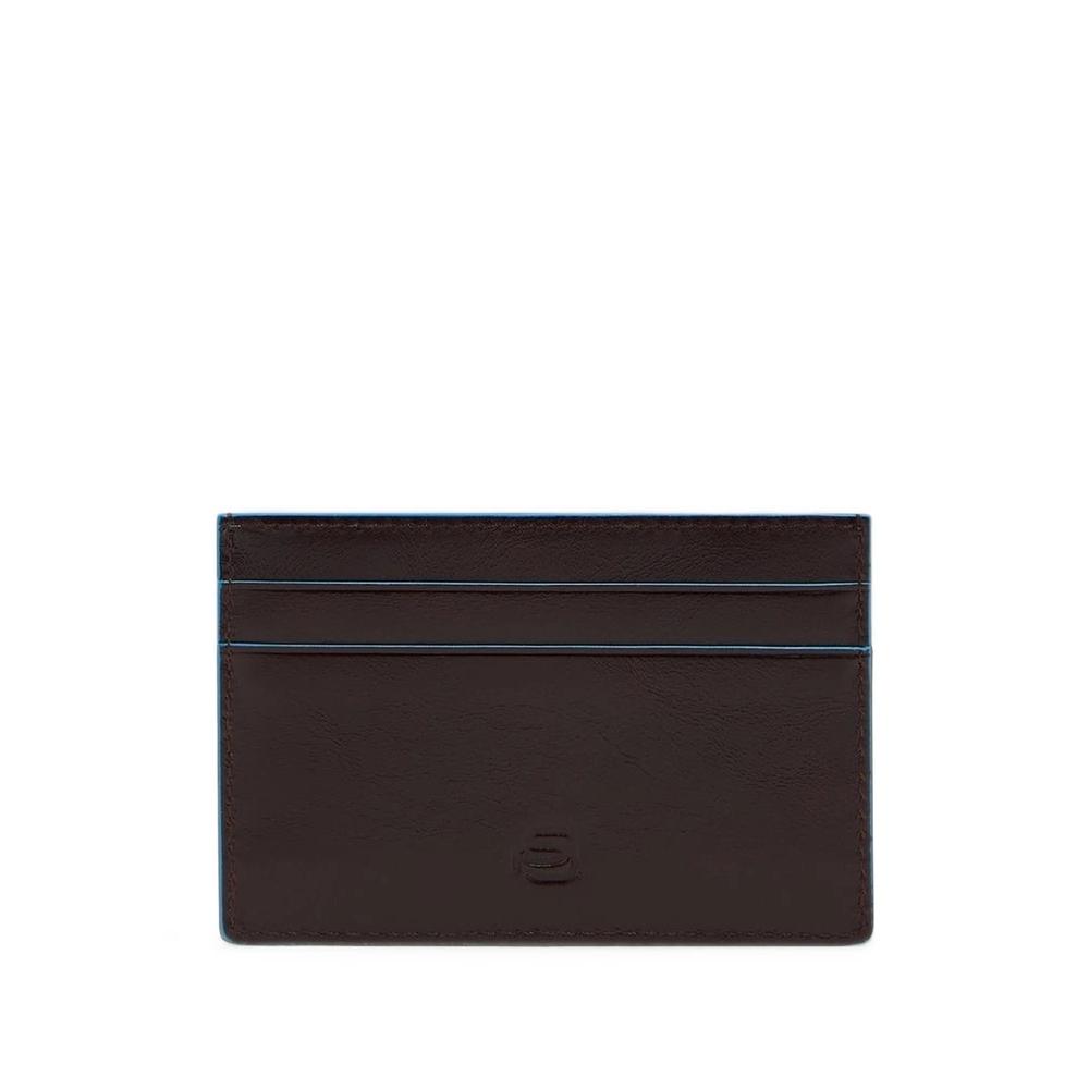 logo-print leather cardholder 2