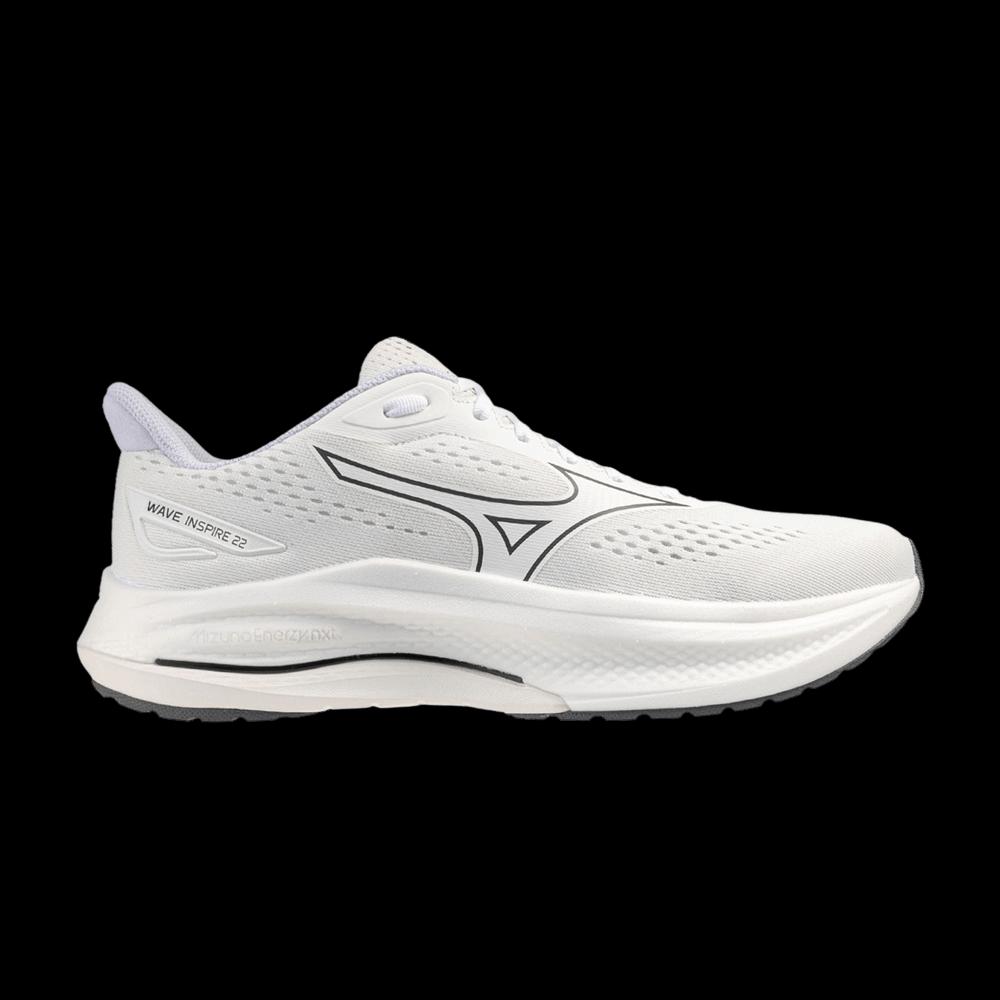Кроссовки Mizuno Wave Inspire 22 'White Black' 1