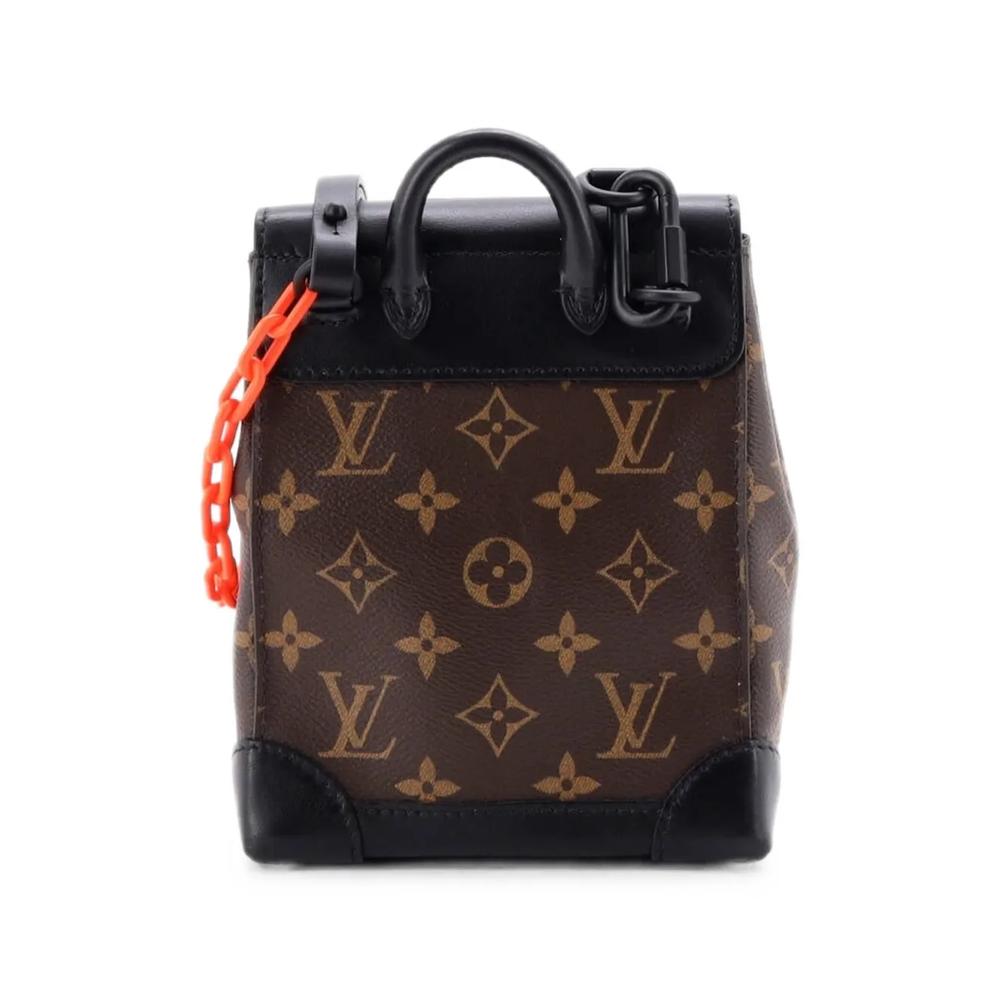 Сумка через плечо Steamer Bag Monogram Canvas with LV Friends Patch XS 2