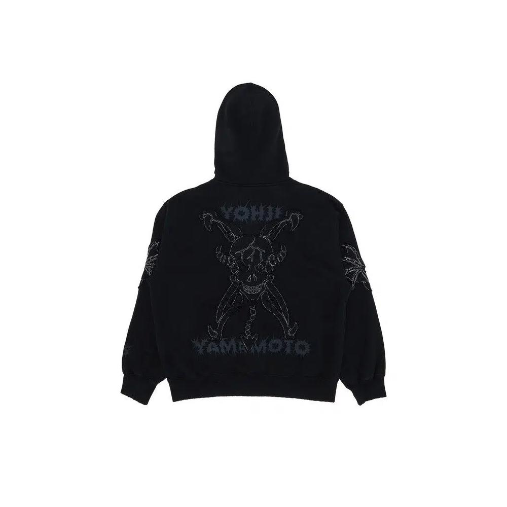 Худи Supreme x Y’s Zip Up Hooded Sweatshirt 'Black' 2